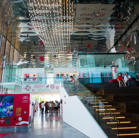 Struttura in legno per Coca-Cola all'Expo 2015 | © LignoAlp