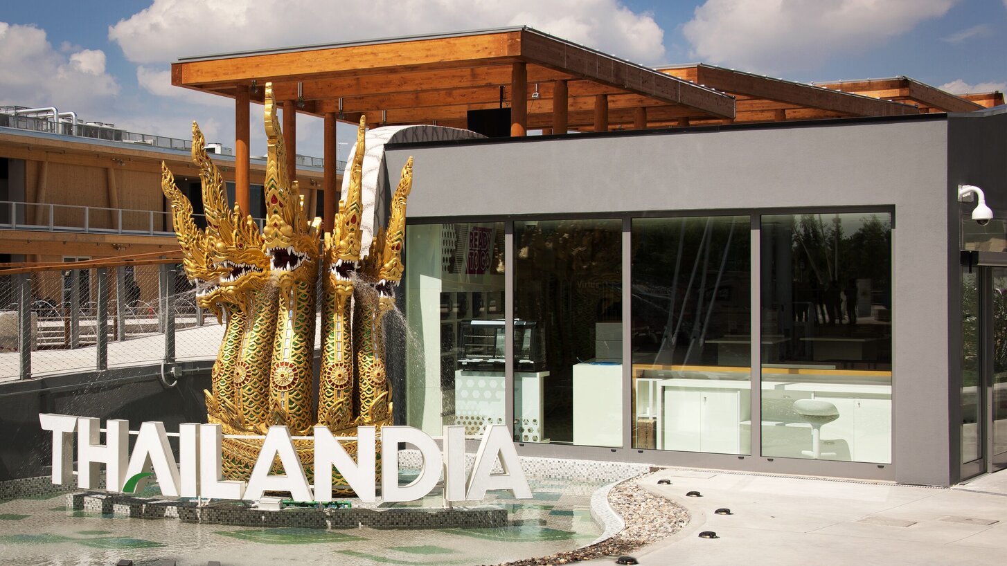 Struttura in legno a Milano - Padiglione Thailandia | © LignoAlp