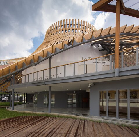 Struttura in legno a Milano - Padiglione Thailandia | © LignoAlp