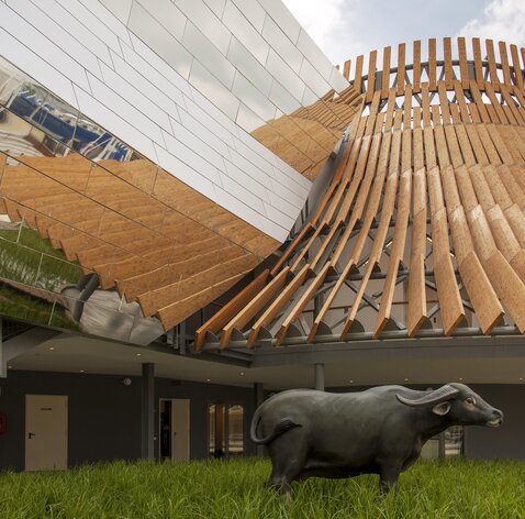 Struttura in legno a Milano - Padiglione Thailandia | © LignoAlp