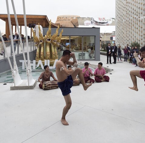 Struttura in legno a Milano - Padiglione Thailandia | © LignoAlp