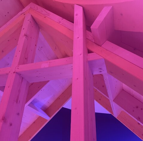 Art installation at the "La Biennale" | © Studio Sean Canty and AKTII