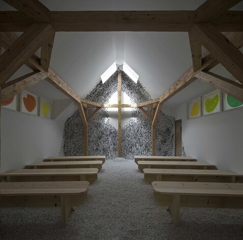 Una cappella in legno per la Santa Sede | © Alessandra Chemollo