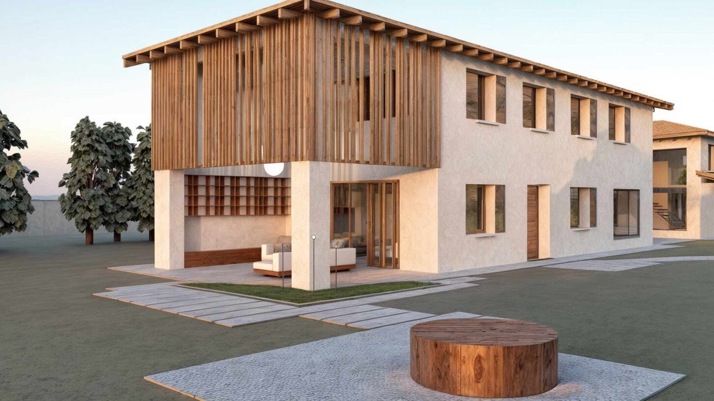 Casa in legno a Bologna | © Innova Architetti