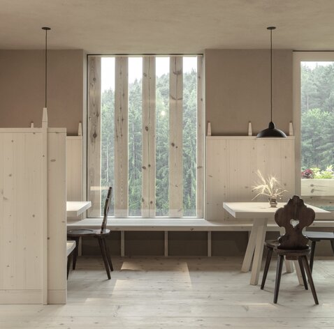 Farmhouse with holiday flats in timber construction | © Gustav Willeit