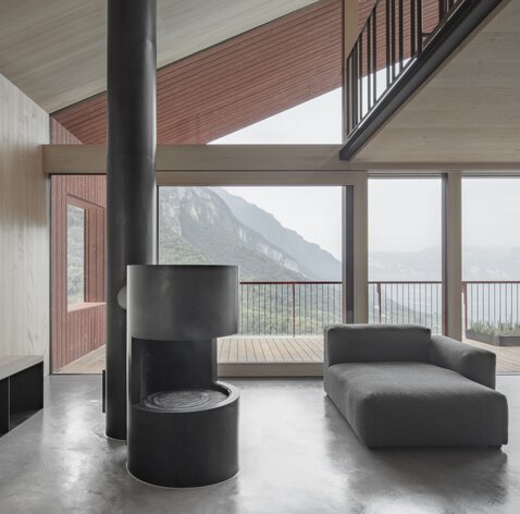 Villa in legno in provincia di Bolzano | © Gustav Willeit