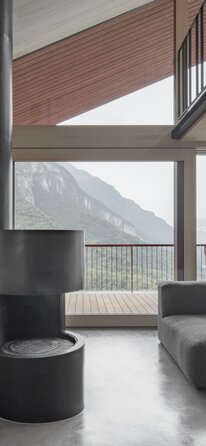 Villa aus Brettsperrholz in der Provinz Bozen | © Gustav Willeit