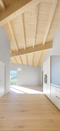 Tre case di legno in provincia di Bolzano | © Jürgen Eheim