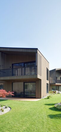 Tre case di legno in provincia di Bolzano | © Jürgen Eheim