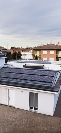 Ampliamento in legno di un edificio residenziale