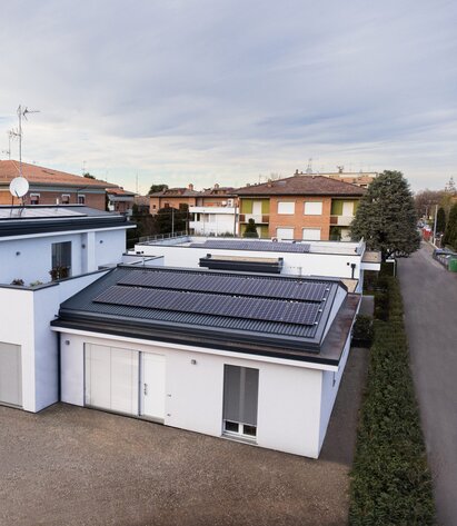 Ampliamento in legno di un edificio residenziale