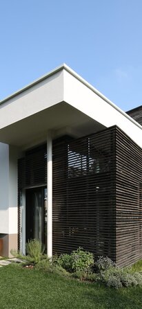 Casa moderna in legno in Provincia di Reggio Emilia | © Kai-Uwe Schulte-Bunert