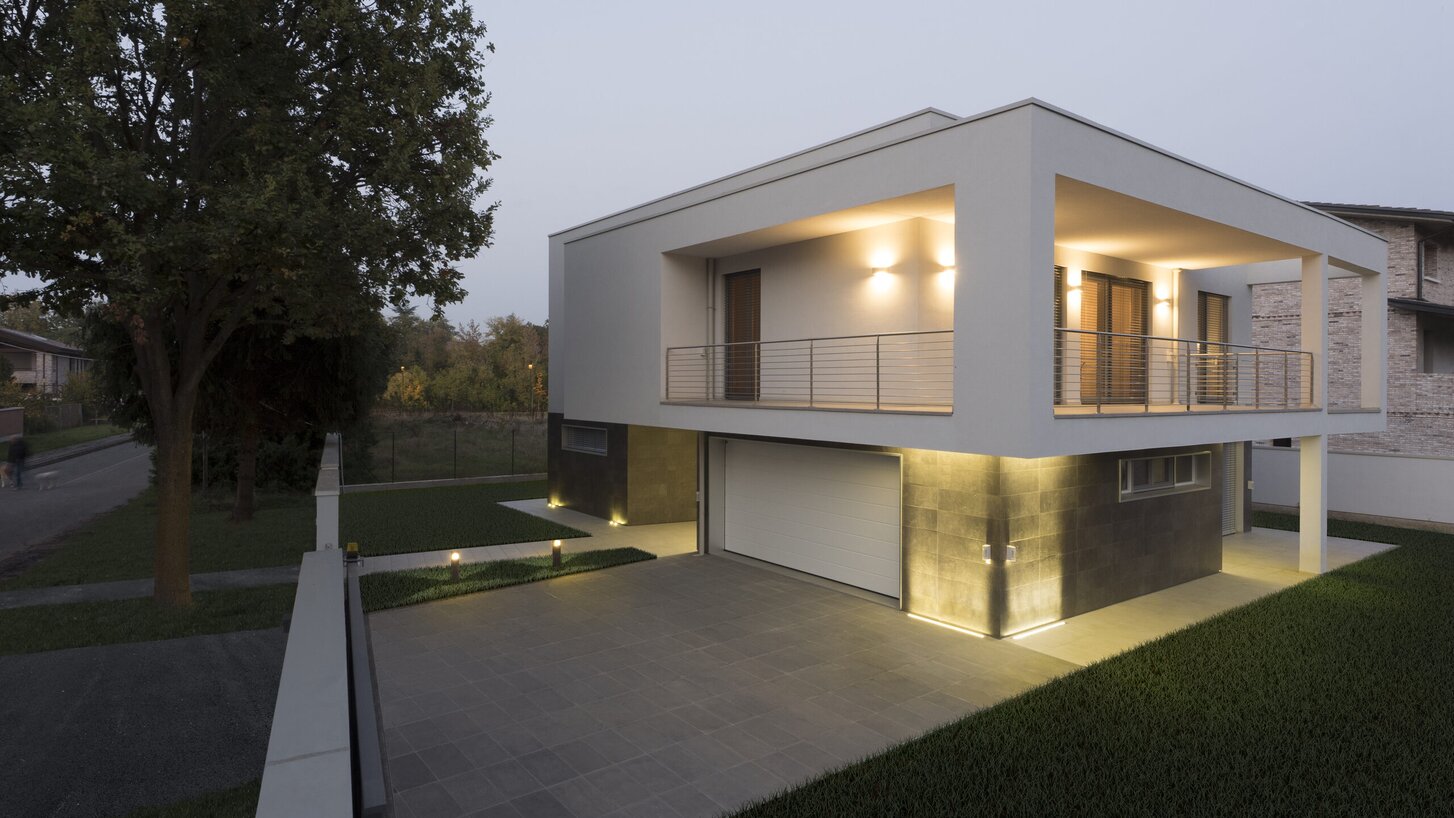 Villa unifamiliare moderna in legno a Reggio Emilia