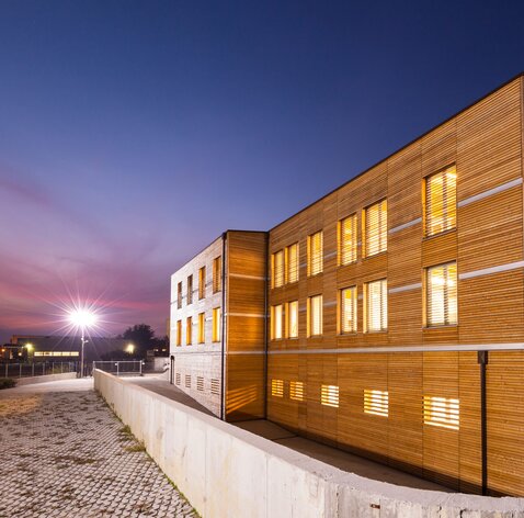Wooden data centre in Bologna | © Davide Cornacchini