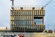 Holzbau neues Hauptquartier Zucchetti | © Matteo Piazza