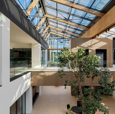 Costruzione in legno Zucchetti Village | © Matteo Piazza