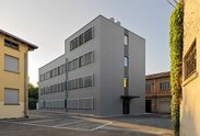 Four-storey office building made of wood | © Matteo Piazza