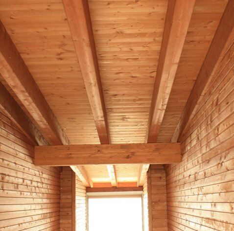 Case a schiera in legno in Provincia di Bergamo | © LignoAlp