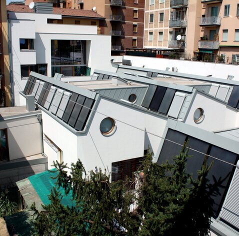 Condominio pluripiano in legno a Bologna | © LignoAlp