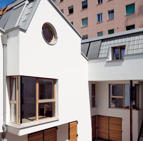 Condominio pluripiano in legno a Bologna | © LignoAlp