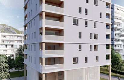 10-geschossiger Holzbau in Bozen | © FORMAS architecture