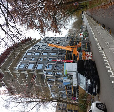 Edificio residenziale ibrido in legno | © LignoAlp