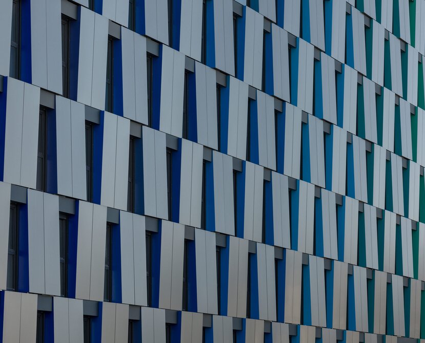 Costruzione ibrida legno-cemento per studentato a Monaco | © Regina Sedlmayer