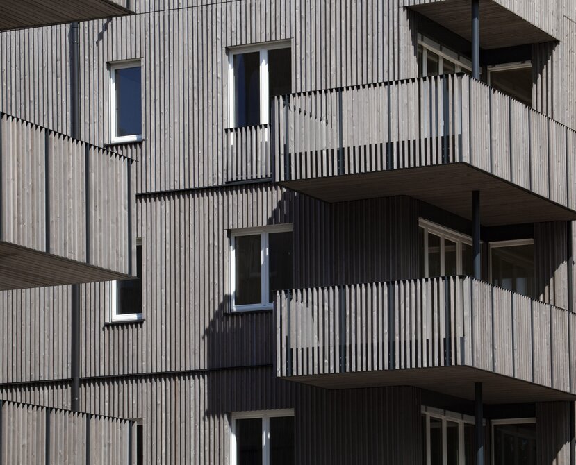 Complesso residenziale in legno a Monaco | © Regina Sedlmayer