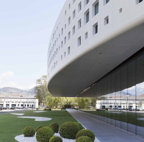 Supporto facciata in legno in provincia di Bolzano | © Paolo Riolzi