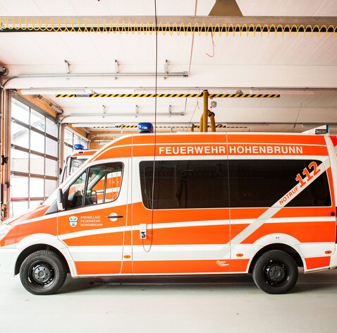 Feuerwehrhaus aus Holz in Hohenbrunn - München | © Regina Sedlmayer