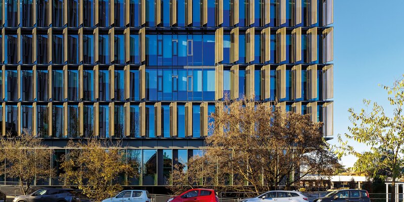 Sechsstöckiger Büroturm in Holz-Hybrid-Bauweise | © Matteo Piazza