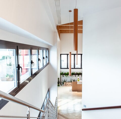 Recuperation of an industrial hall with wood | © Gruppo Triveneta