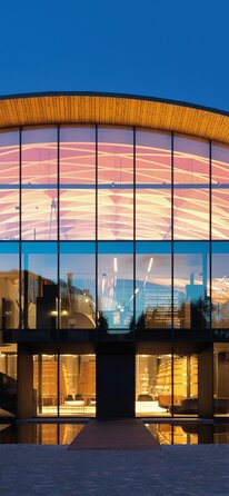 Cantina in legno in Provincia di Vercelli | © Matteo Piazza