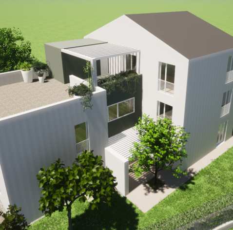 Aufnahmezentrum für Mädchen in Holzbauweise | © carteriA+ architettura&design