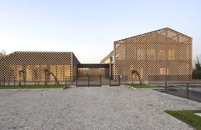 Centro polifunzionale in legno in Provincia di Bergamo | © Michele Nastasi