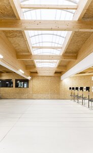 Wooden sports hall in Munich | © Regina Sedlmayer