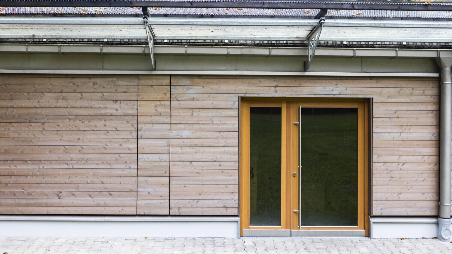 Palazzetto dello sport in legno | © Regina Sedlmayer