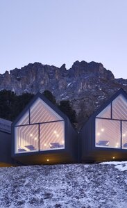 Rifugio in legno in Provincia di Bolzano | © Oskar Da Riz
