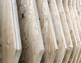 Facciata moderna in legno per edificio aziendale. | © Davide Perbellini