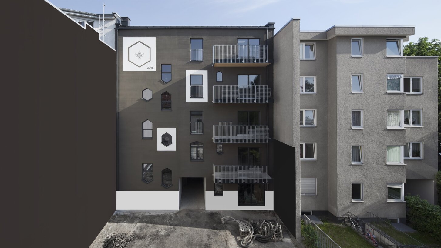 Fünfstöckiges Wohngebäude aus Holz in Berlin