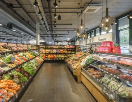 Supermarkt und Mietwohnungen in Holzbauweise | © Markus Lanz / Sebastian Schels