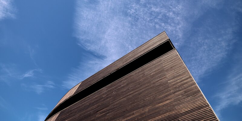 Einfamilienhaus aus Holz mit besonderer Fassade | © Matteo Piazza