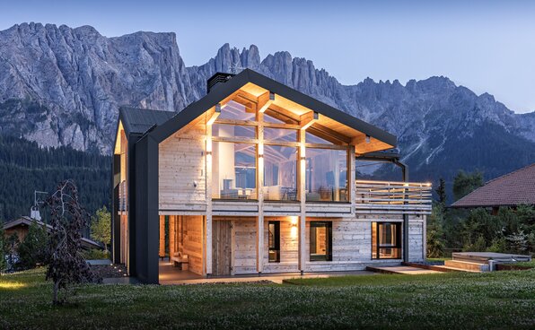 Wooden chalet in the province of Bolzano | © Meraner & Hauser