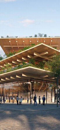 © © Kengo Kuma and Associates / © Luxigon