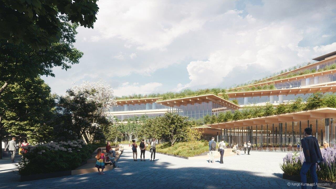© © Kengo Kuma and Associates / © Luxigon